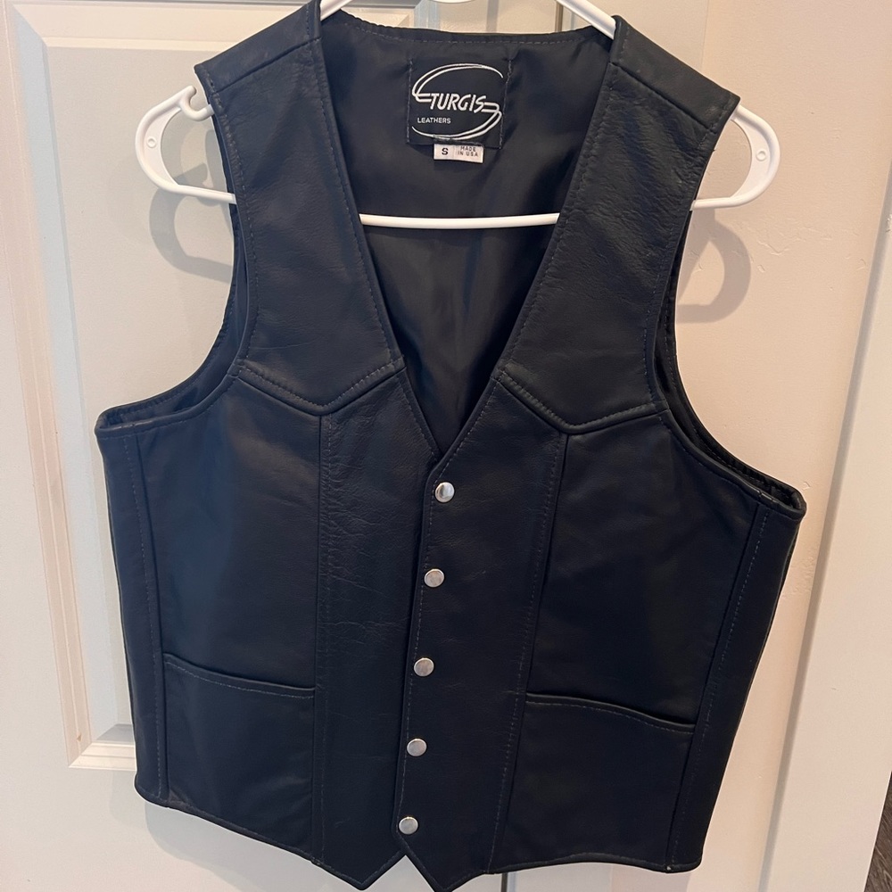 Real Leather Vest